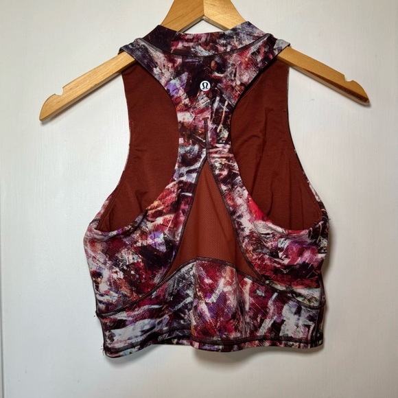 Lululemon Everlux and Mesh  Cropped Tank - Picture 4 of 5